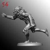 Goblin with axe – 54mm UV Resin Miniature M54-105