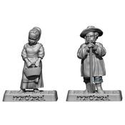 MZ757 The Lord of the Rings - Farmer and Mrs Maggot - UV Resin figures