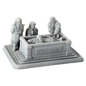 MS453 The Lord of the Rings™ Arkenstone™ Thorin Entombed with the Arkenstone 32mm scale vignette