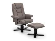 Ally Swivel Massage Recliner with Footstool image