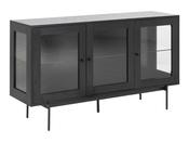 Angie 3-Door Sideboard - Black image