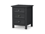 Annie 3 Drawer Bedside Table - Anthracite image