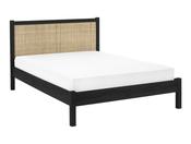 Bari Rattan Bed Frame - Black image