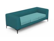 Cube Upholstered 3-Seater Sofa image