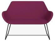 Fan 2-Seat Sofa with Cantilever Legs image