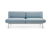 Fora Upholstered 2-Seater Armless Modular Sofa image
