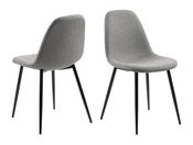 Fred Upholstered Dining Chair - Grey image