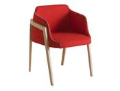 Gaber Chevalet Canteen 4 Leg Wooden Armchair image