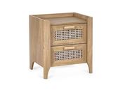 Hobart 2 Drawer Bedside Table image