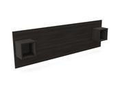 Hotel Luna Wooden Headrest with 2 Side Square Storage Unit