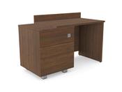 Hotel Nox Wooden Desk/Dressing Table with Side Cabinet