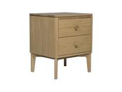 Hunter 2 Drawer Bedside Table image