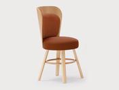 K2 Wooden High-Back Lounge Chair image