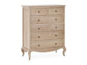 Marseille 4 + 2 Drawer Chest - Limed Oak image