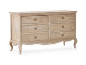 Marseille 6-Drawer Wide Chest - Limed Oak image