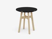 Mishell Small Coffee Table with Wooden Frame