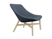 Mishell Soft Seating Armchair with Wooden Legs image