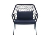 Panarea Grid Back Armchair with Armrests image