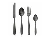 Rea Black Stainless Steel Cutlery Set image