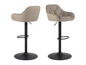 Rica Barstool with Footrest - Beige image