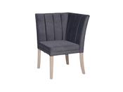 Seth Corner Section Bench - Dark Grey