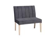 Seth Short Bench - Dark Grey image