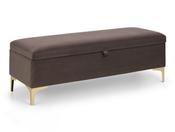 Sola Upholstered Blanket Box - Brown image