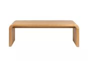 Teagan Wooden Bench - Oak image
