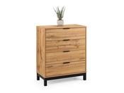 Verona 4 Drawer Chest - Oak image