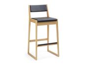 Woodbe High Stool with Footrest image