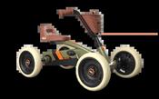 BERG Buzzy Retro Green Go Kart