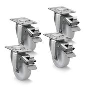 Van Vault Castor Set (Van Vault 2 &amp; 3) 4pk S10095