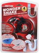 Dekton 4Pce Wonder Snake Set Drain Hair Remover