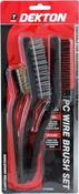 Dekton 3pc Wire Brush