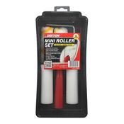 Dekton 4in 6Pce Mini Roller Set Gloss &amp; Emulsion image