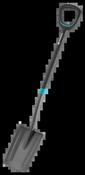Gardena ErgoLine spade, shovel for the garden, quality steel, ergonomic 17010-30