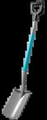 Gardena ClassicLine spade, shovel for the garden, D-handle, with footrest, steel 17050-20