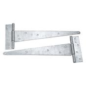 Sasta 4in Galv Tee Hinges Pair