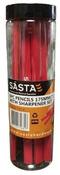 Sasta 8pc Pencil With Sharpener Set