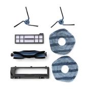 Replacement Parts Kit for eufy X10 Pro Omni Robot Vacuum, Roller Brush with Bristles and Rubber, Brush Guard, 2 Side Brushes, Washable Filter, and 2 Mop Cloths image