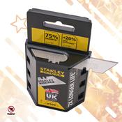 STANLEY REPLACEMENT TRIMMING KNIFE BLADES XMS26BLADES image