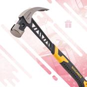 ROUGHNECK 567g (20oz) V-Series Gorilla Claw Hammer XMS26GORHAM image