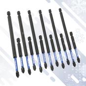 FAITHFULL 12 PIECE IMPACT SCREWDRIVER BIT SET XMS26SBIT12 image