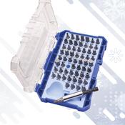 FAITHFULL 61 Piece Chrome Vanadium Security Screwdriver Bit Set XMS25SECSET image
