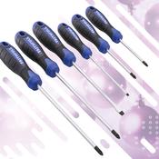 FAITHFULL 6 PIECE SOFT GRIP SCREWDRIVER SET XMS26SDSET6 image