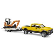Bruder Ram Rental Service With Excavator