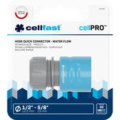 Cellfast Quick Connector CELLPRO™ 1/2″ – 5/8″ Through-Flow image