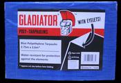 Gladiator Polyethylene Tarpaulin Blue 2.75m x 3.6m