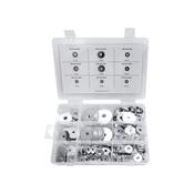 Jefferson 240pc Zinc Plated Repair Washer Assortment - M5-M10