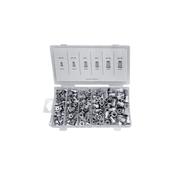 Jefferson 200pc Rivet Nut Assortment M4-M8 - Metric